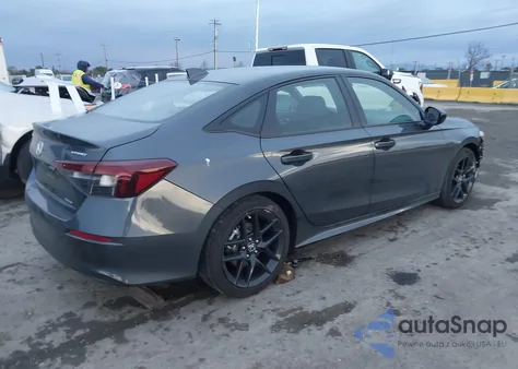 2025 Honda Civic Hybrid Sport/Sport Touring z USA, uszkodzony, nr VIN 2HGFE4F88SH344451